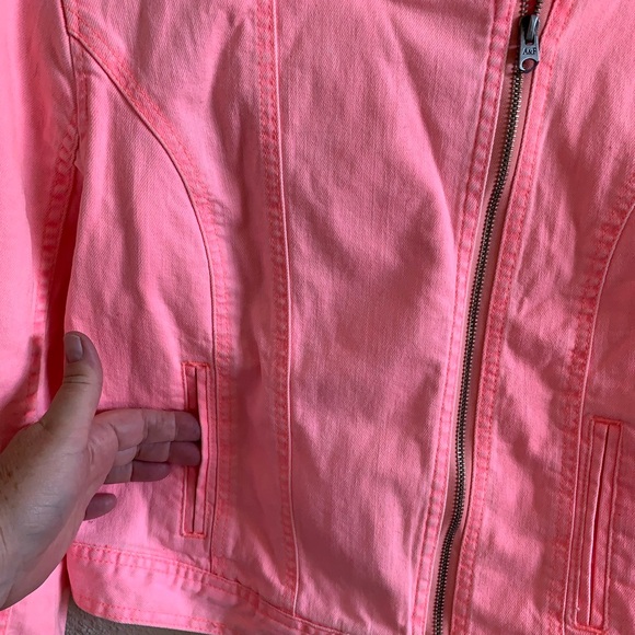 Abercrombie & Fitch Girls Moto Jacket (2)🌴 - Picture 6 of 10